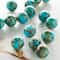 12 Pack: Turquoise Dyed Imperial Jasper Round Beads, 10mm by Bead Landing™